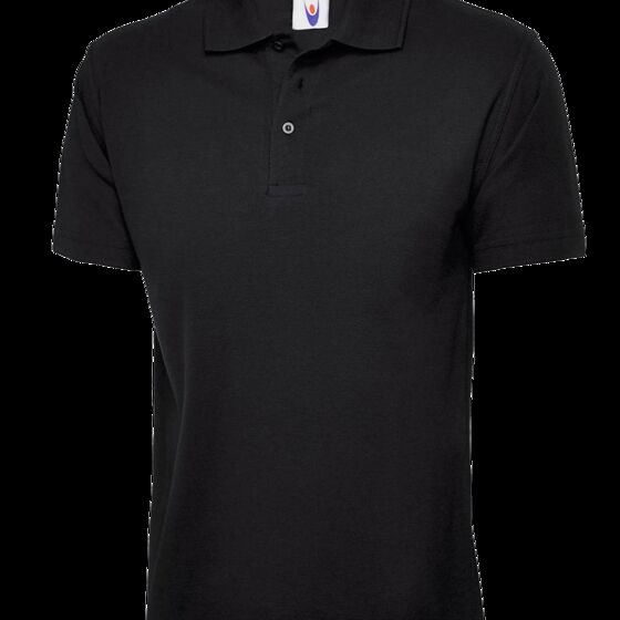 10 Polo-Shirt schwarz Poloshirt bedrucken